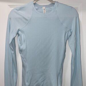 Lululemon It's Rulu Long-Sleeve Shirt Ribbed